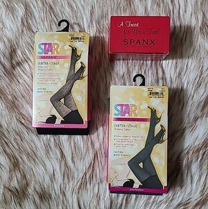 NWT STAR By SPANX Center Stage Shaping Tights Bundle Size E